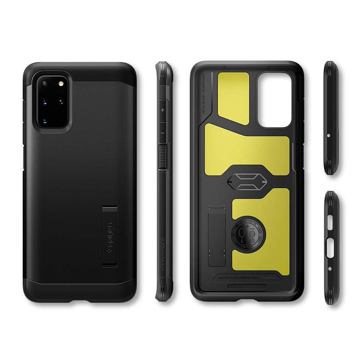 Spigen ToughArmor S20+ Case - Extreme Protection Black - DOKUTRONIX