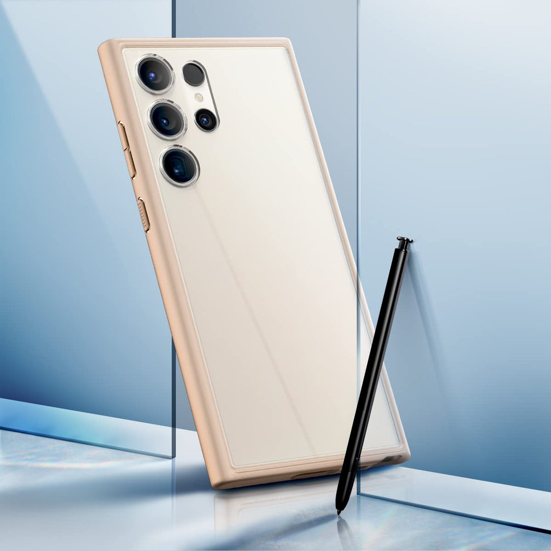 Spigen S23 UltraGuard Case - Sand Beige Shield - DOKUTRONIX