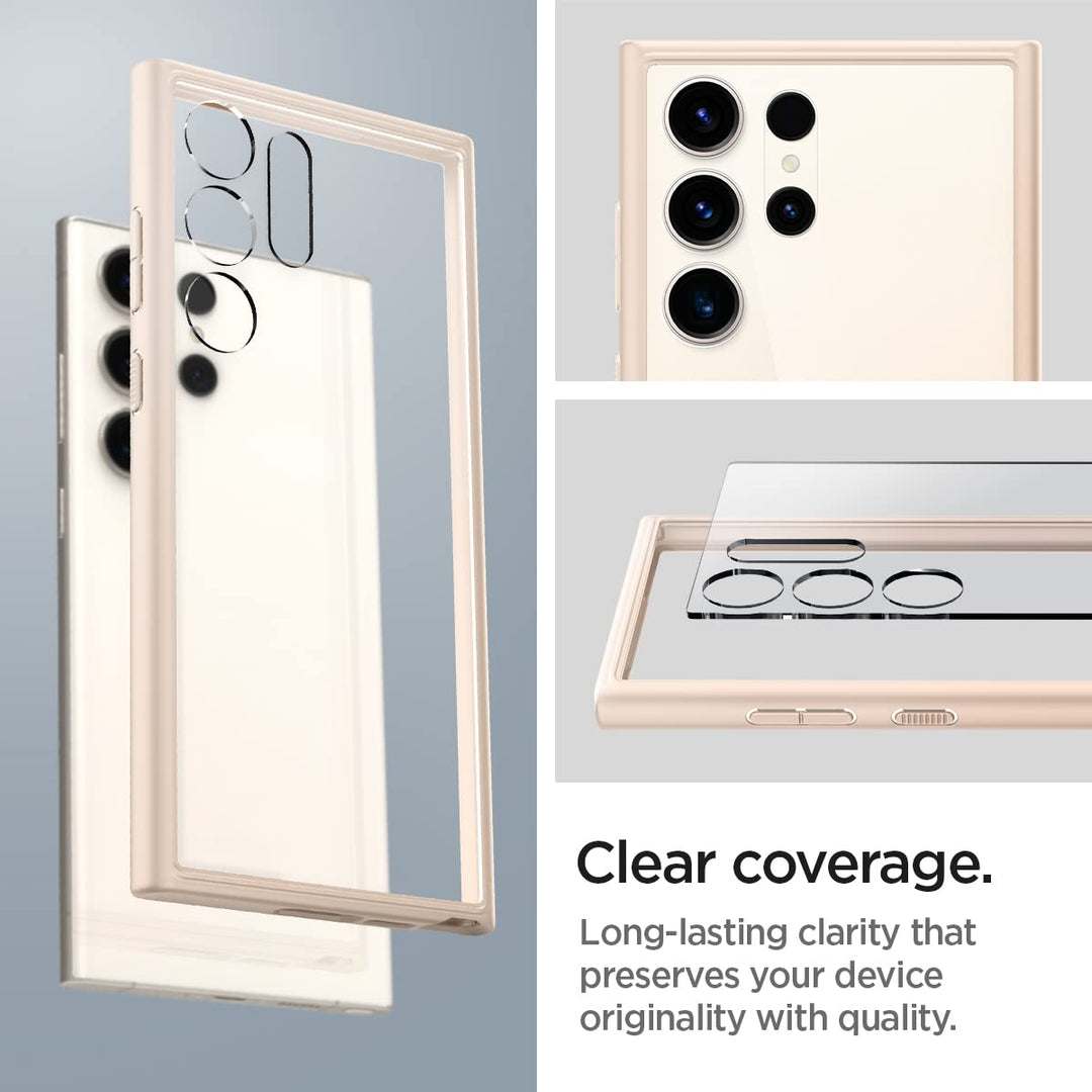 Spigen S23 UltraGuard Case - Sand Beige Shield - DOKUTRONIX