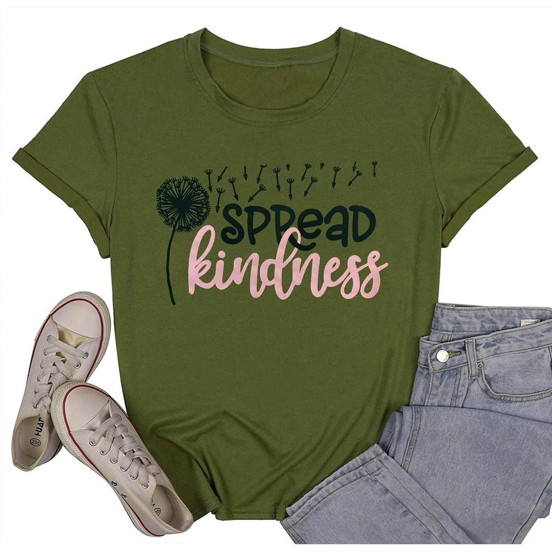 Kindness Dandelion Tee - Summer Vibes Edition - DOKUTRONIX