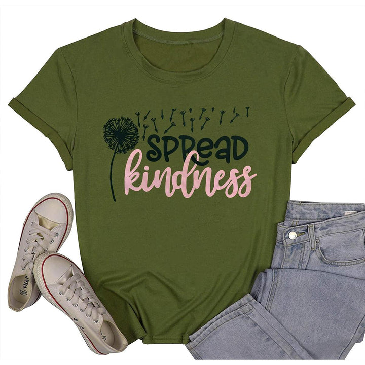 Kindness Dandelion Tee - Summer Vibes Edition - DOKUTRONIX