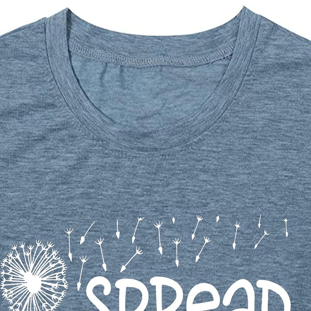 Kindness Dandelion Tee - Summer Vibes Edition - DOKUTRONIX