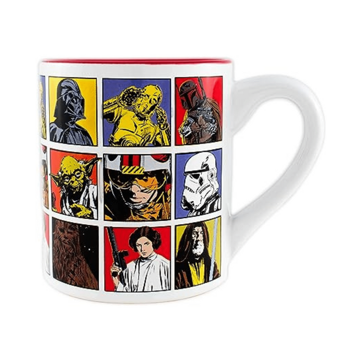 Star Wars Episode IV Character Grid Ceramic Mug - DOKUTRONIX