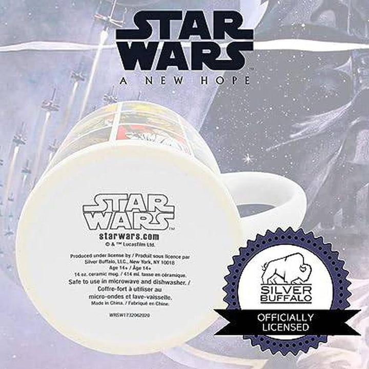 Star Wars Episode IV Character Grid Ceramic Mug - DOKUTRONIX