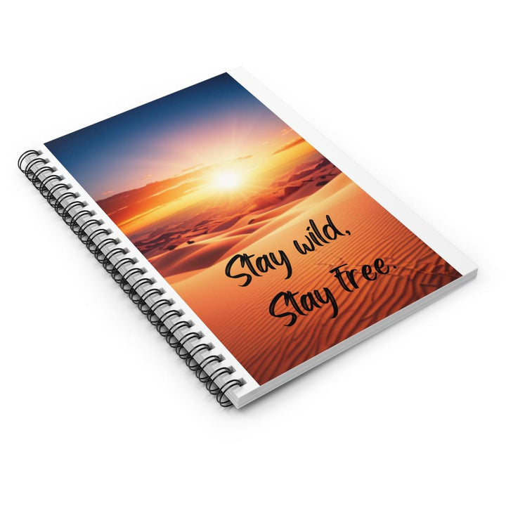 Wild & Free Spiral Notebook: Unleash Your Thoughts - DOKUTRONIX