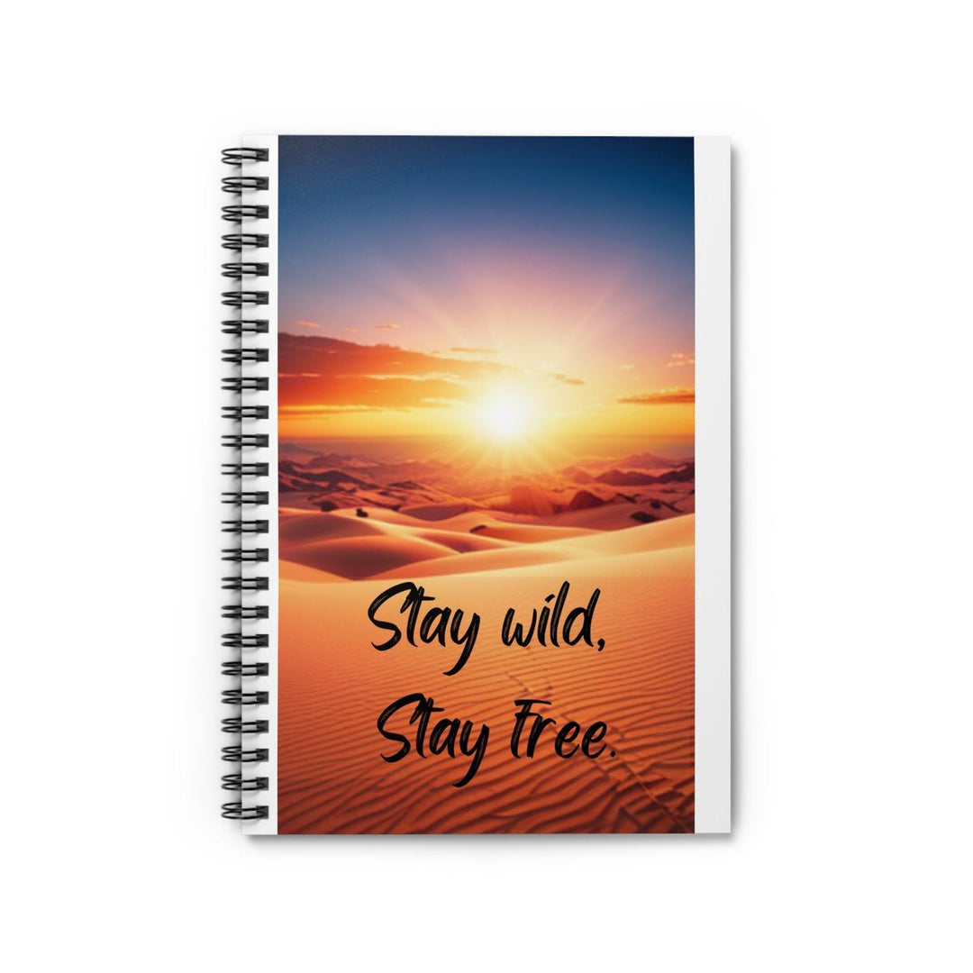Wild & Free Spiral Notebook: Unleash Your Thoughts - DOKUTRONIX