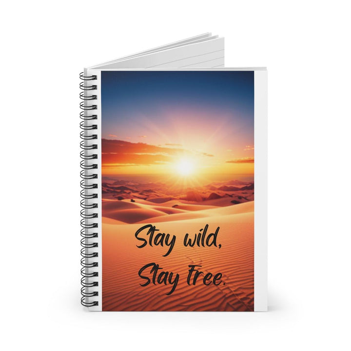 Wild & Free Spiral Notebook: Unleash Your Thoughts - DOKUTRONIX