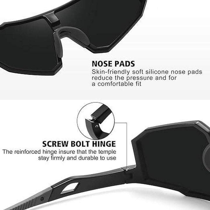 StoryCoast Black/Gray Sunnies - DOKUTRONIX