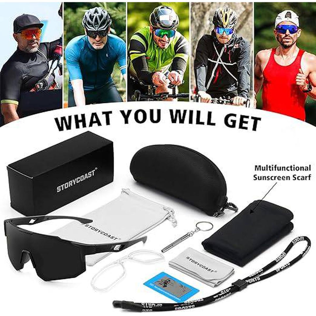 StoryCoast Black/Gray Sunnies - DOKUTRONIX