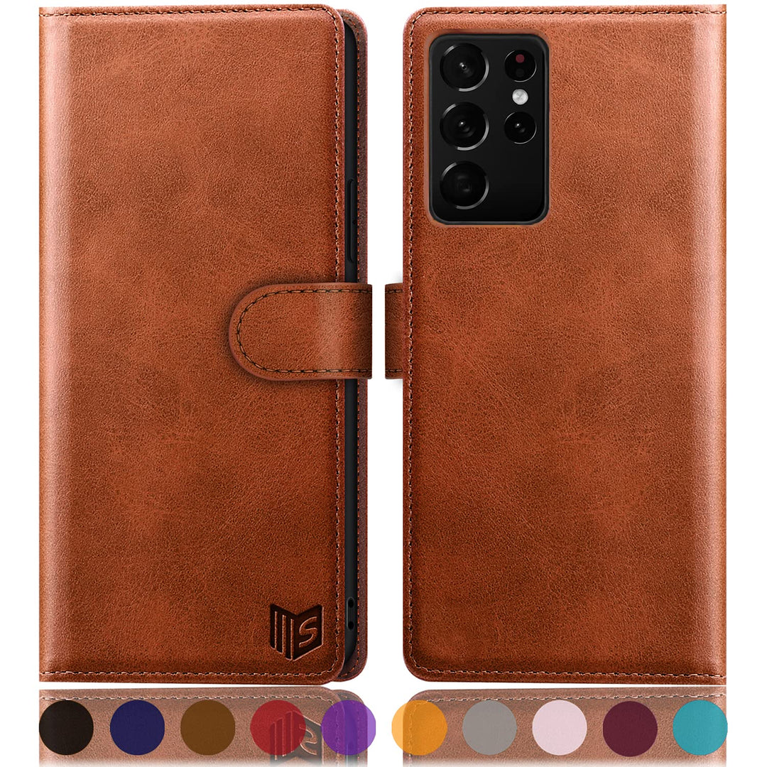 SUAPO Wallet Case for Samsung S21 Ultra - DOKUTRONIX