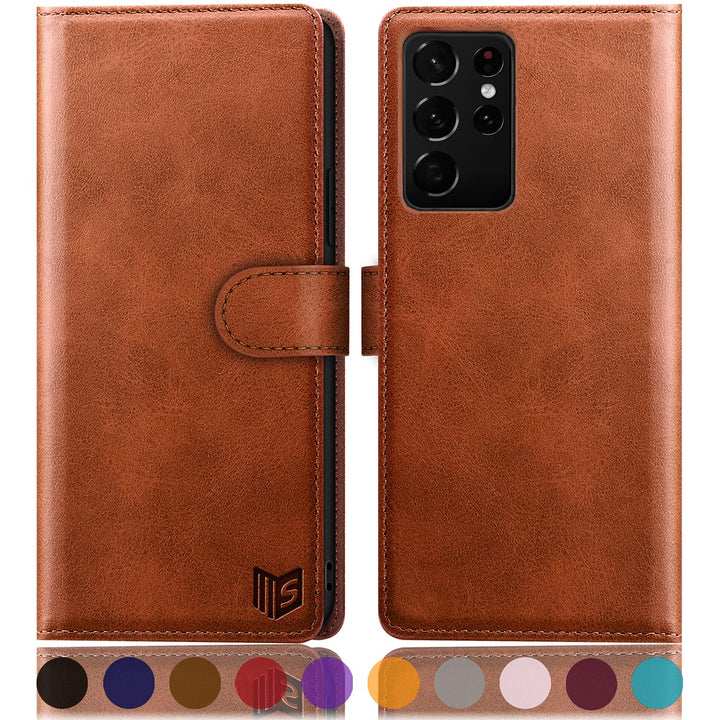 SUAPO Wallet Case for Samsung S21 Ultra - DOKUTRONIX