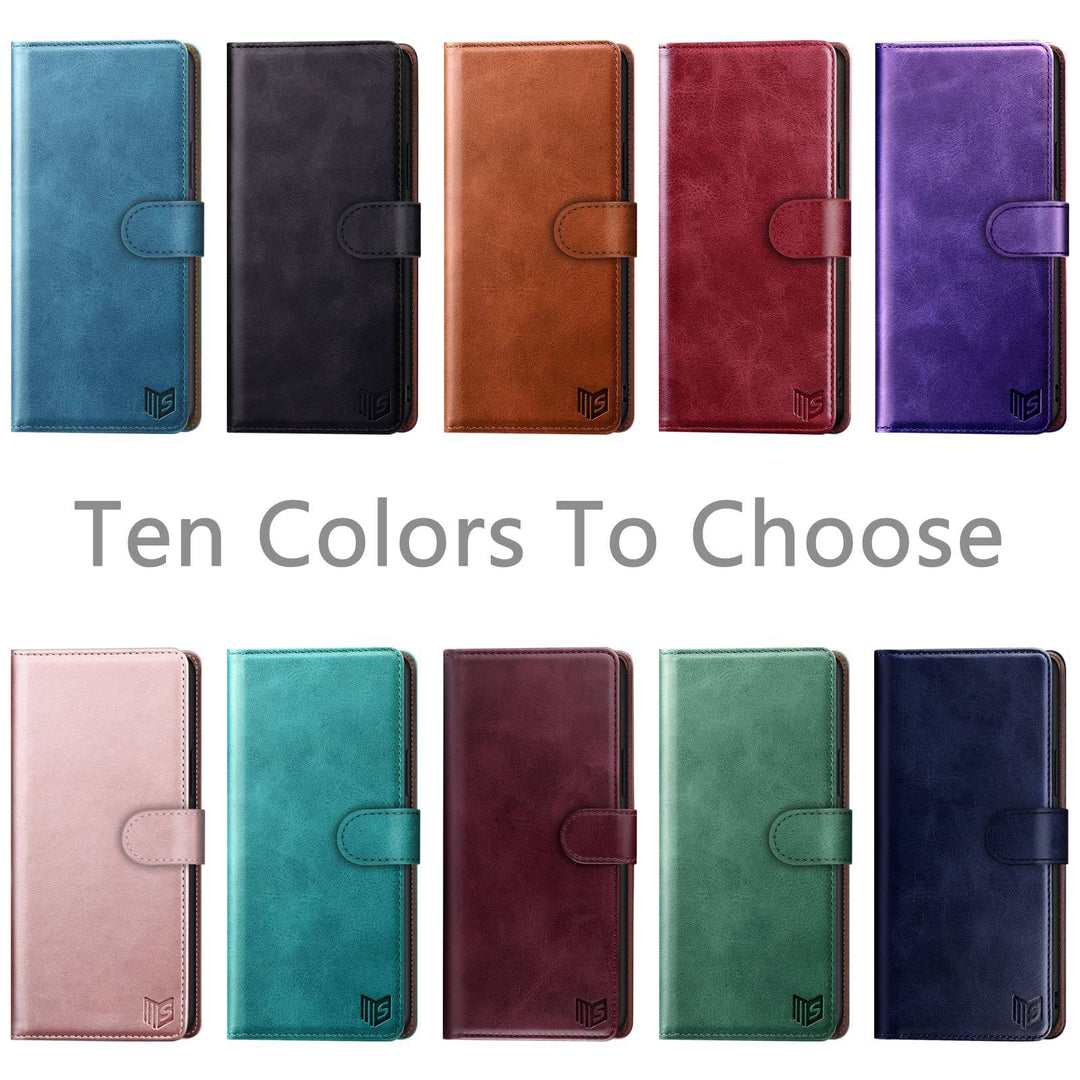 Suanpot RFID Leather Wallet Case for Galaxy S22 - DOKUTRONIX