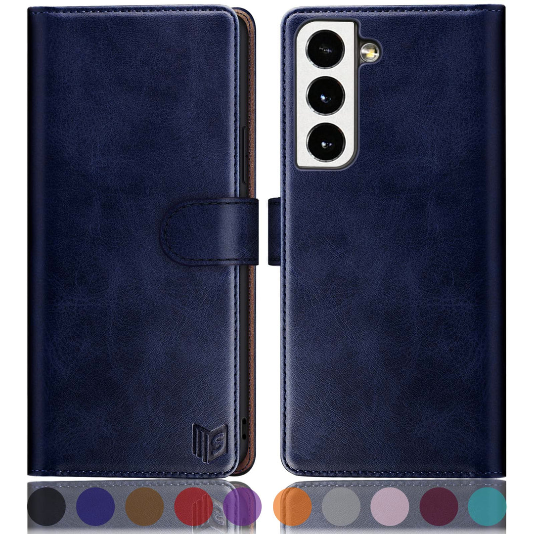 Suanpot RFID Leather Wallet Case for Galaxy S22 - DOKUTRONIX