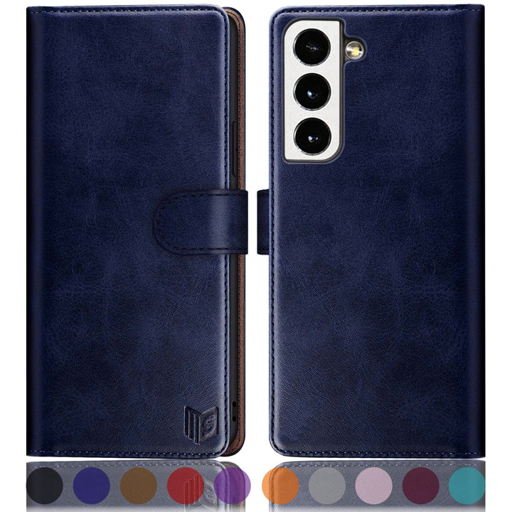 Suanpot RFID Leather Wallet Case for Galaxy S22 - DOKUTRONIX