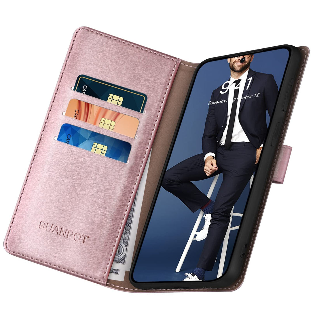 GalaxySafe S23Plus Wallet Case: RFID Credit Card Holder - DOKUTRONIX