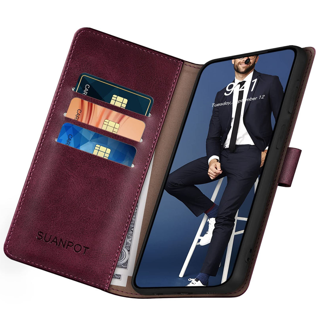 GalaxySafe S23Plus Wallet Case: RFID Credit Card Holder - DOKUTRONIX