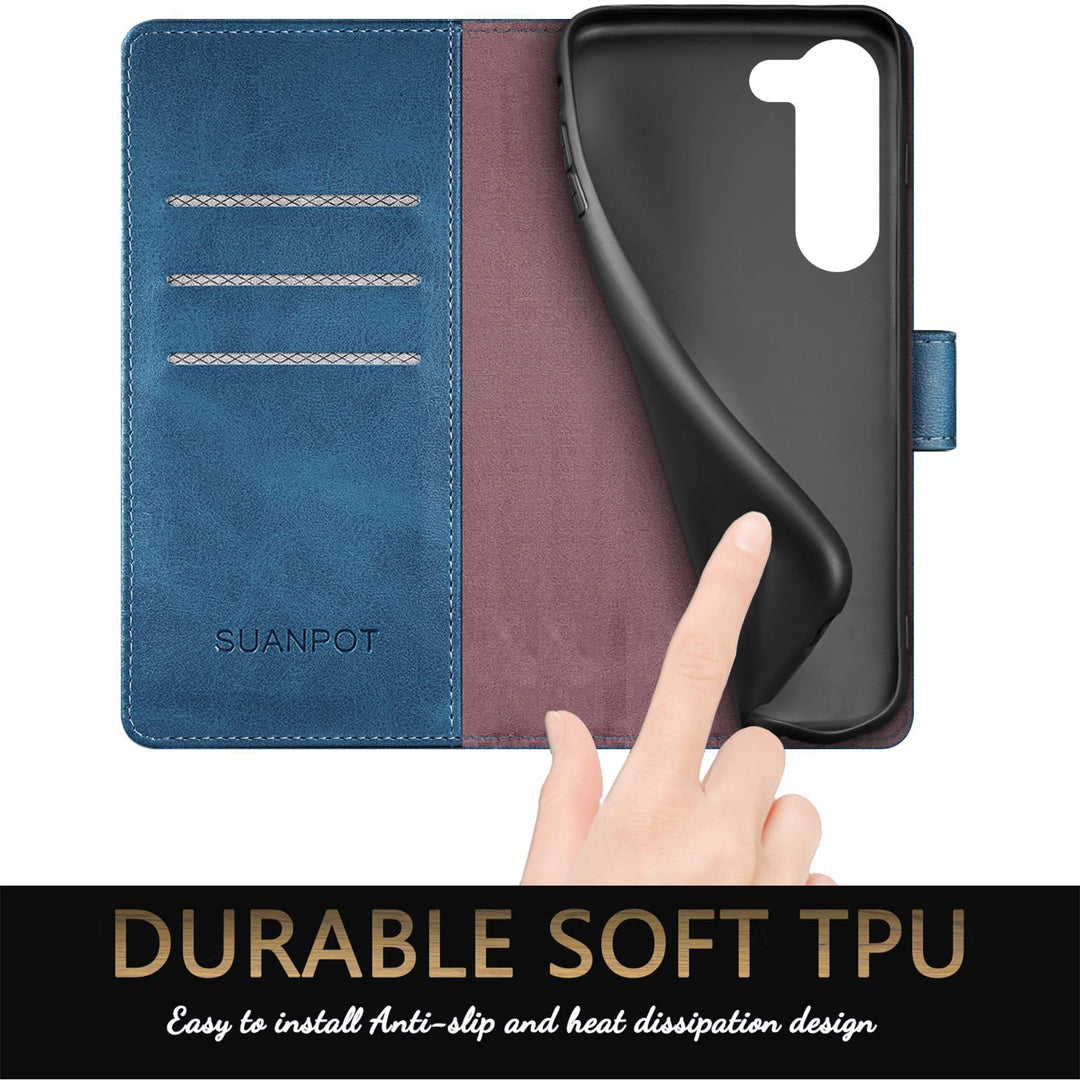GalaxySafe S23Plus Wallet Case: RFID Credit Card Holder - DOKUTRONIX