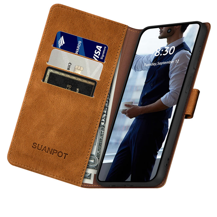GalaxySafe S23Plus Wallet Case: RFID Credit Card Holder - DOKUTRONIX