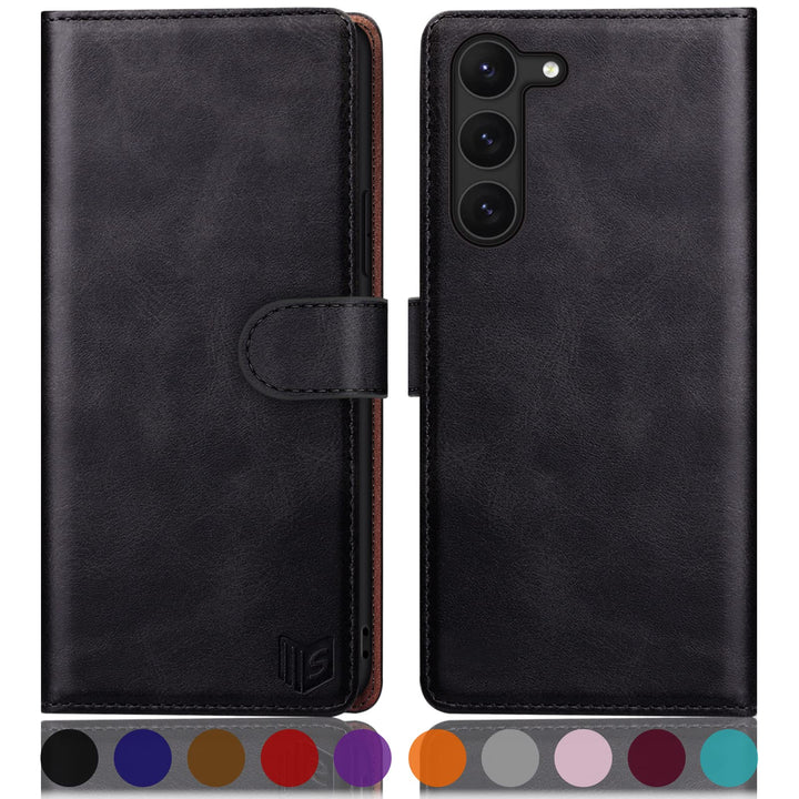GalaxySafe S23Plus Wallet Case: RFID Credit Card Holder - DOKUTRONIX