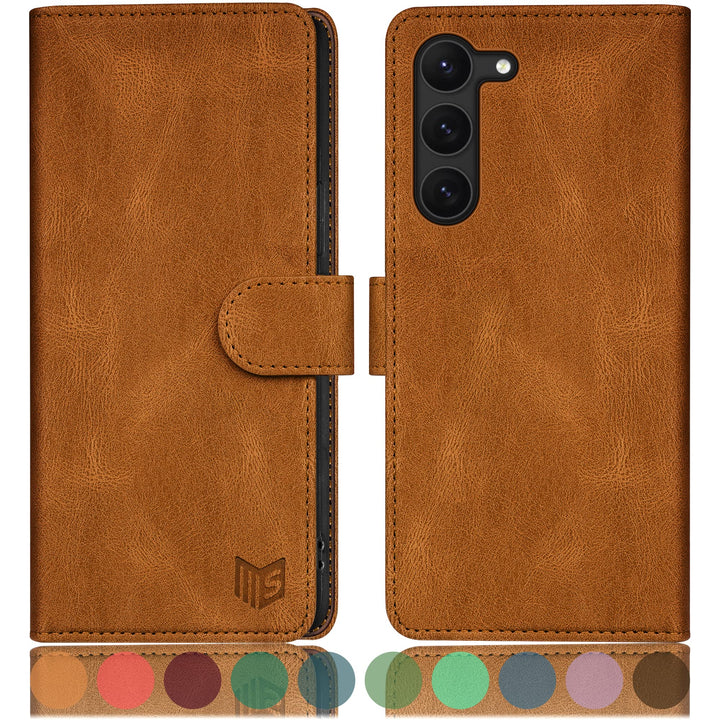 GalaxySafe S23Plus Wallet Case: RFID Credit Card Holder - DOKUTRONIX