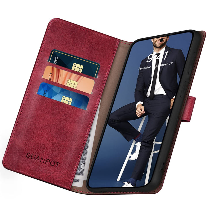 GalaxySafe S23Plus Wallet Case: RFID Credit Card Holder - DOKUTRONIX