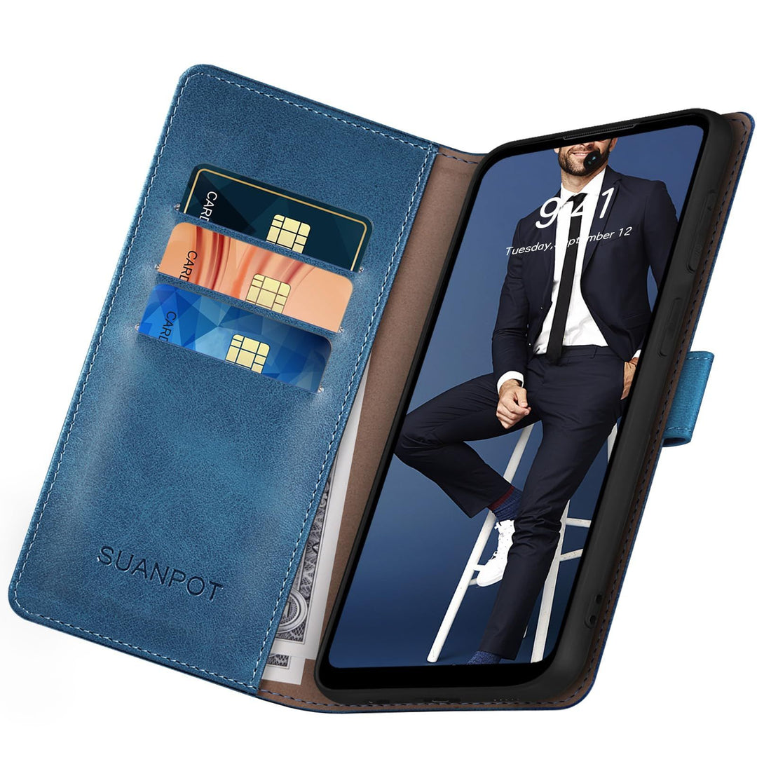 GalaxySafe S23Plus Wallet Case: RFID Credit Card Holder - DOKUTRONIX