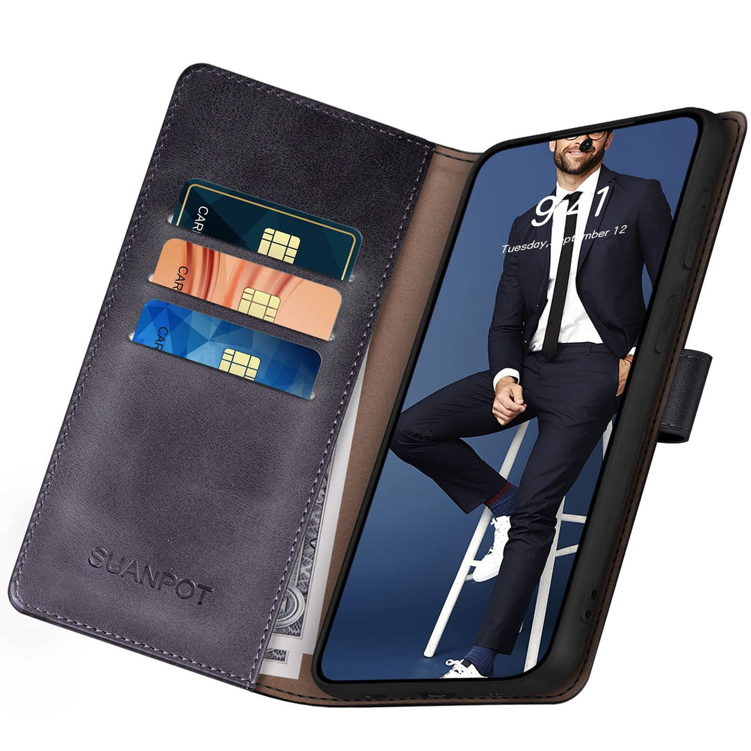 GalaxySafe S23Plus Wallet Case: RFID Credit Card Holder - DOKUTRONIX
