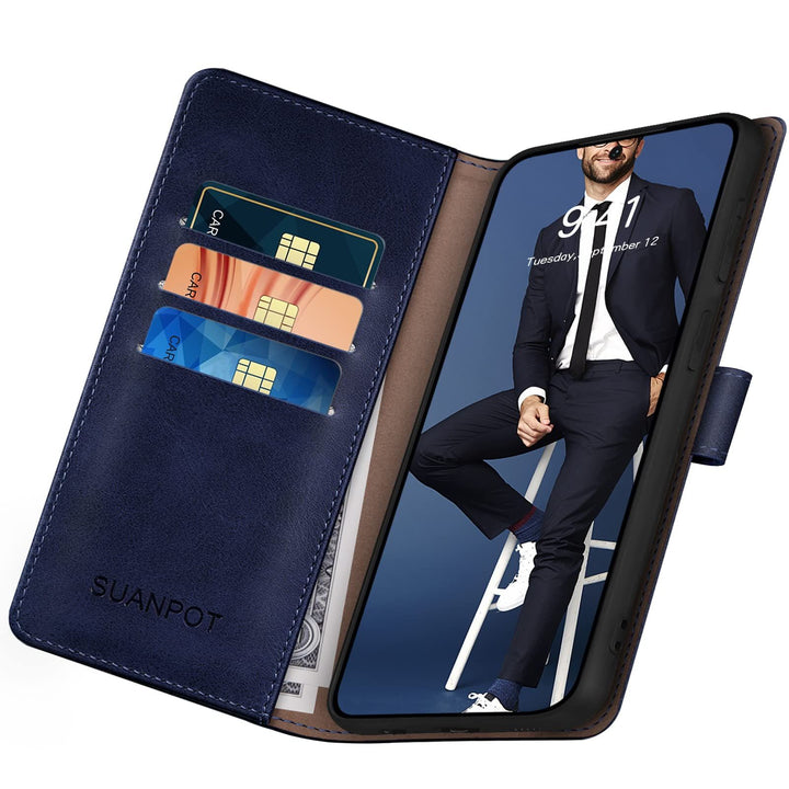 GalaxySafe S23Plus Wallet Case: RFID Credit Card Holder - DOKUTRONIX
