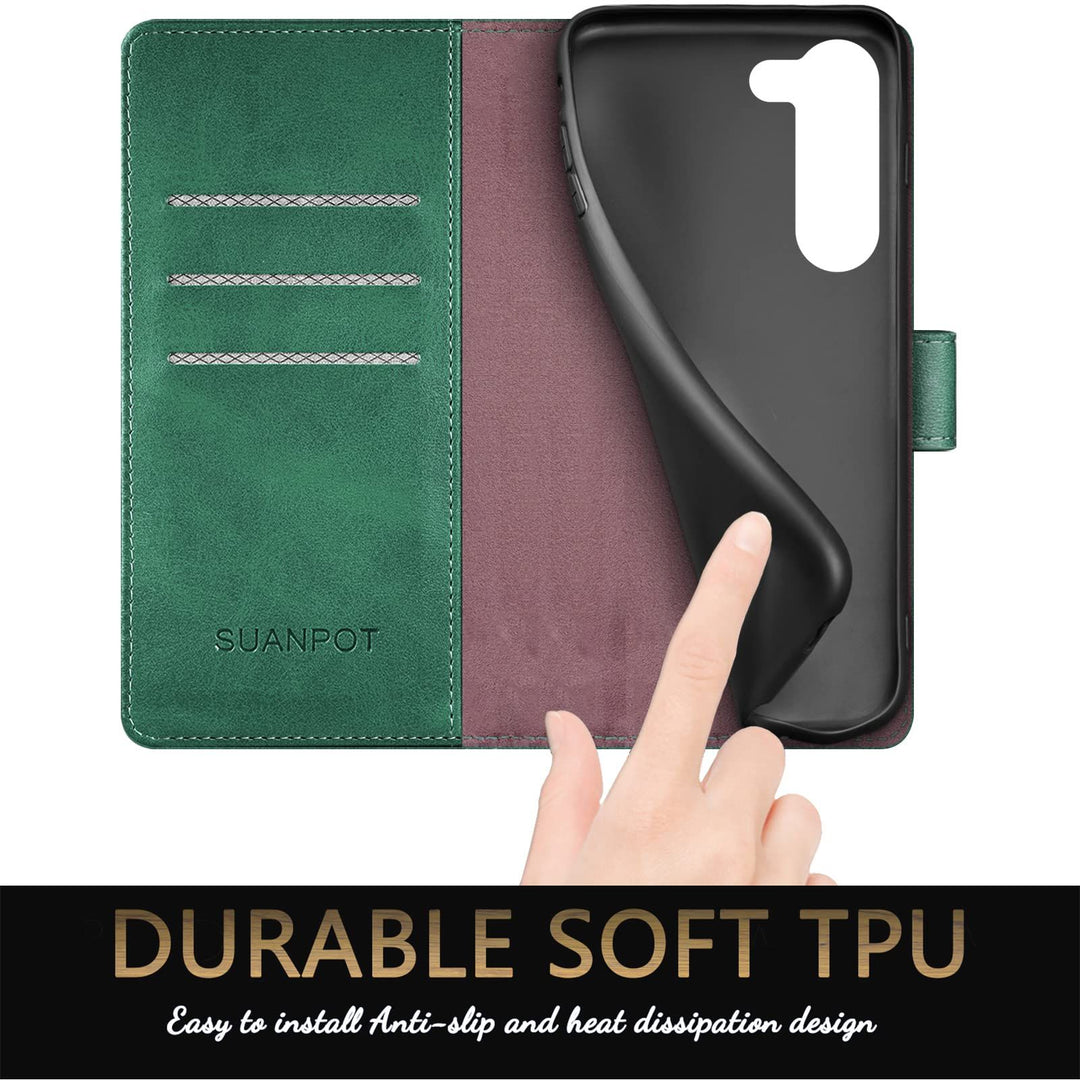 GalaxySafe S23Plus Wallet Case: RFID Credit Card Holder - DOKUTRONIX