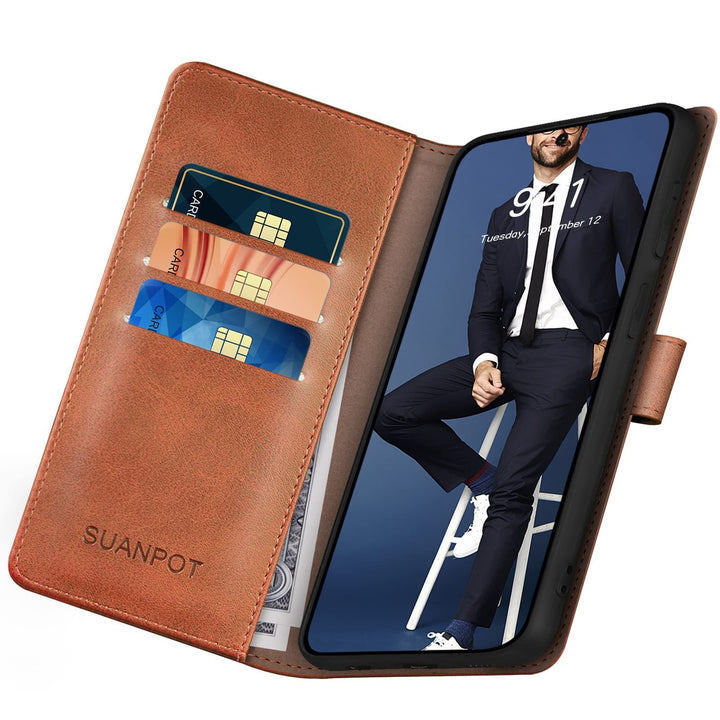 GalaxySafe S23Plus Wallet Case: RFID Credit Card Holder - DOKUTRONIX