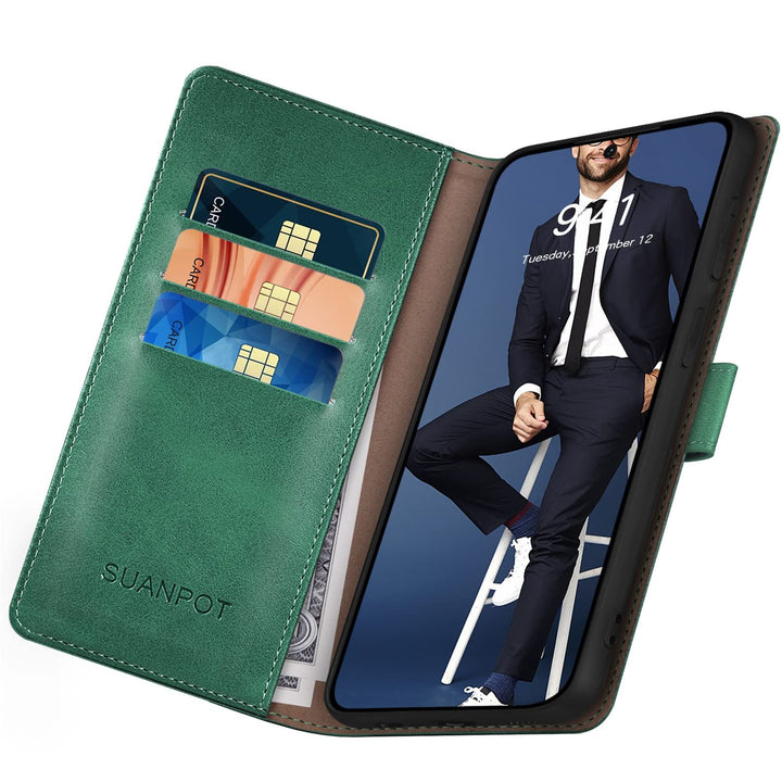 GalaxySafe S23Plus Wallet Case: RFID Credit Card Holder - DOKUTRONIX