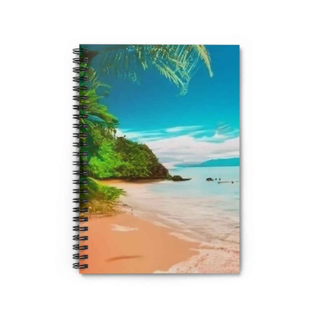 Beach Breeze Spiral Notebook: Summer Vibes Edition - DOKUTRONIX