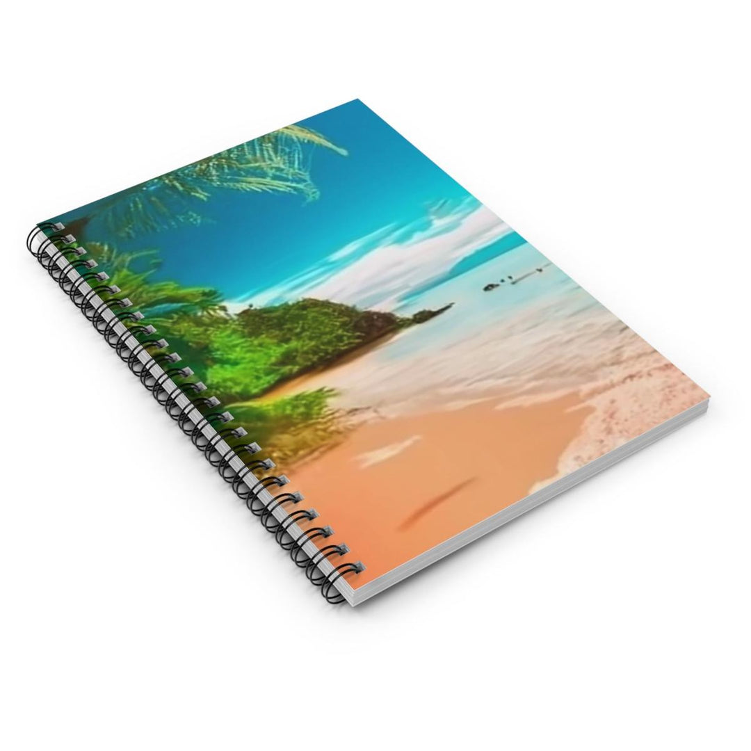 Beach Breeze Spiral Notebook: Summer Vibes Edition - DOKUTRONIX
