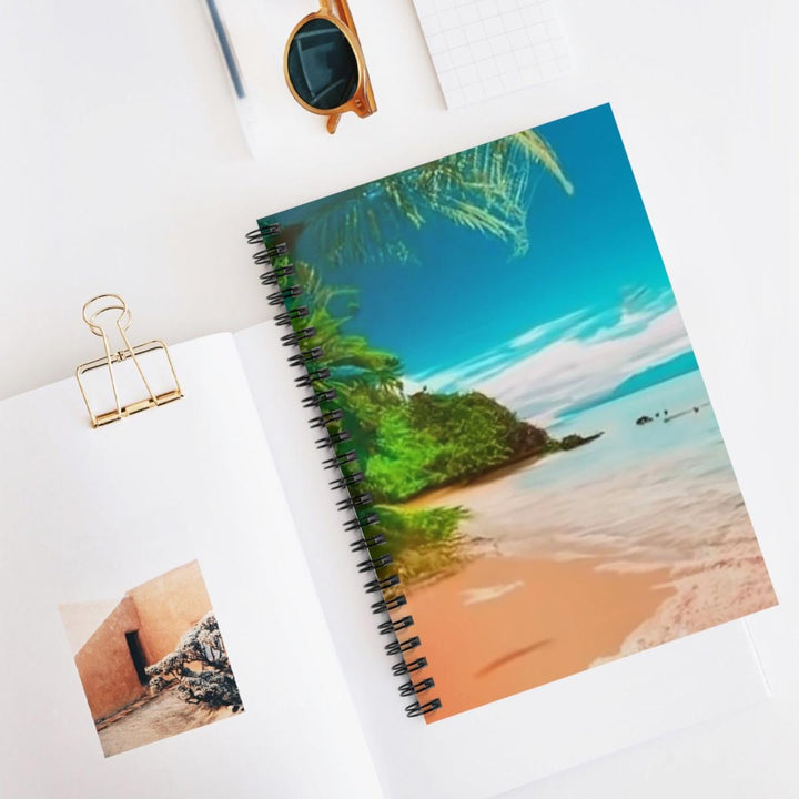Beach Breeze Spiral Notebook: Summer Vibes Edition - DOKUTRONIX