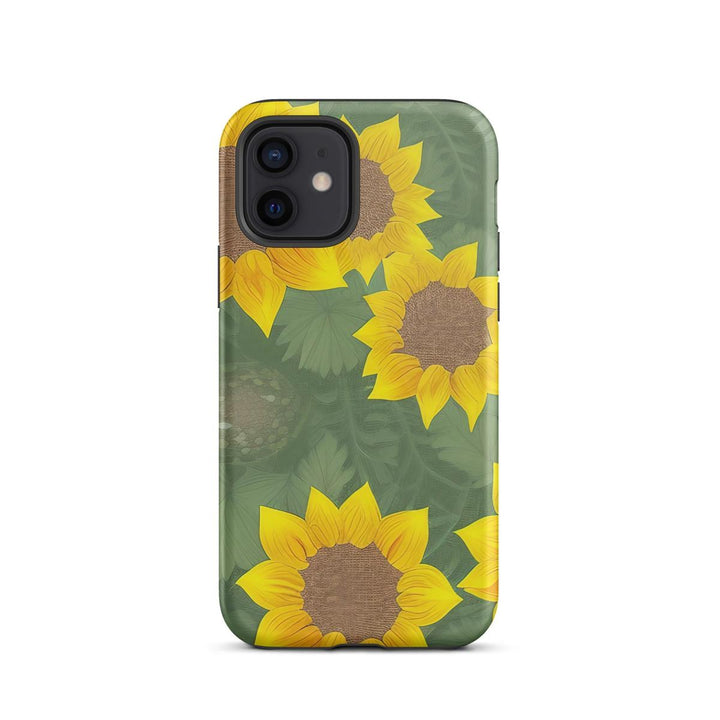 Sunflower Heart iPhone Tough Case - DOKUTRONIX