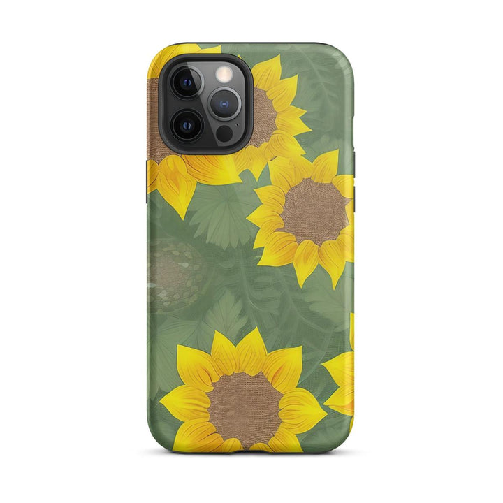 Sunflower Heart iPhone Tough Case - DOKUTRONIX
