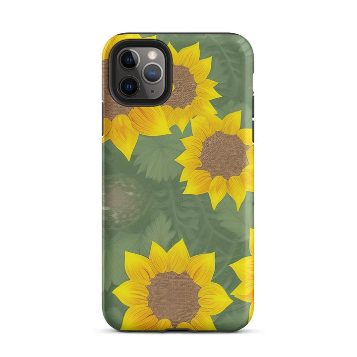 Sunflower Heart iPhone Tough Case - DOKUTRONIX