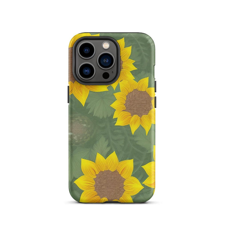 Sunflower Heart iPhone Tough Case - DOKUTRONIX