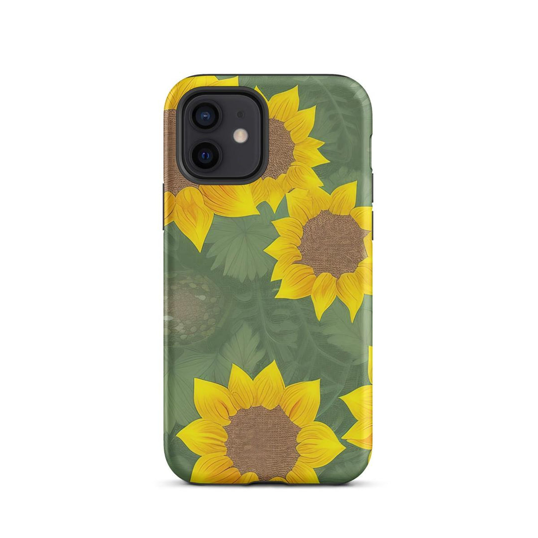 Sunflower Heart iPhone Tough Case - DOKUTRONIX