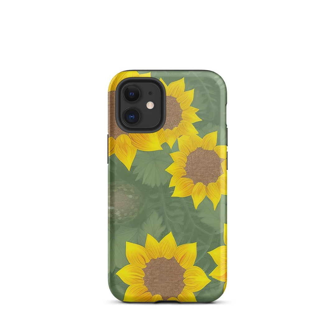 Sunflower Heart iPhone Tough Case - DOKUTRONIX
