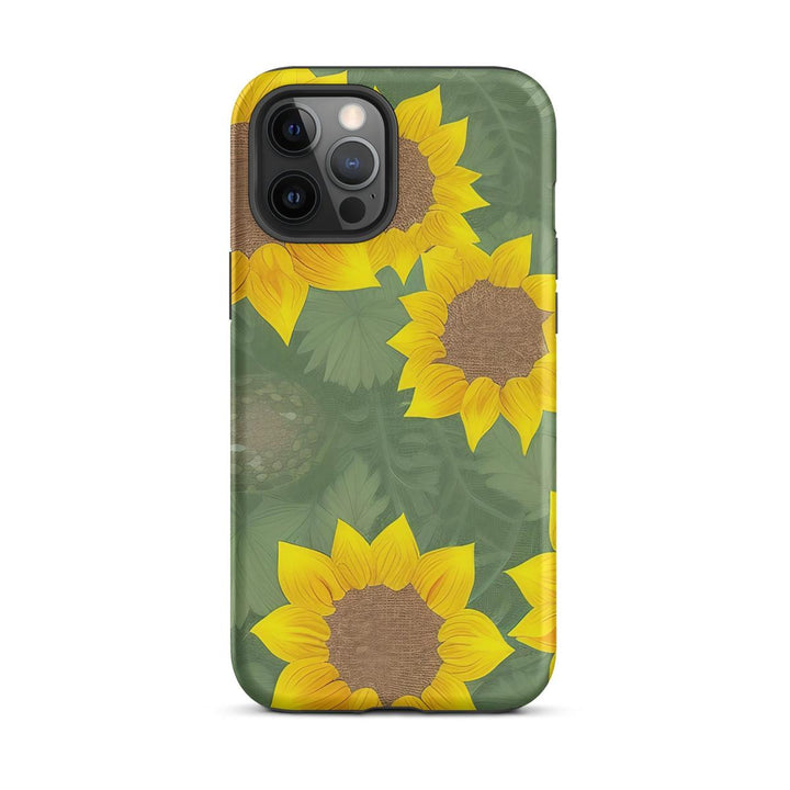 Sunflower Heart iPhone Tough Case - DOKUTRONIX