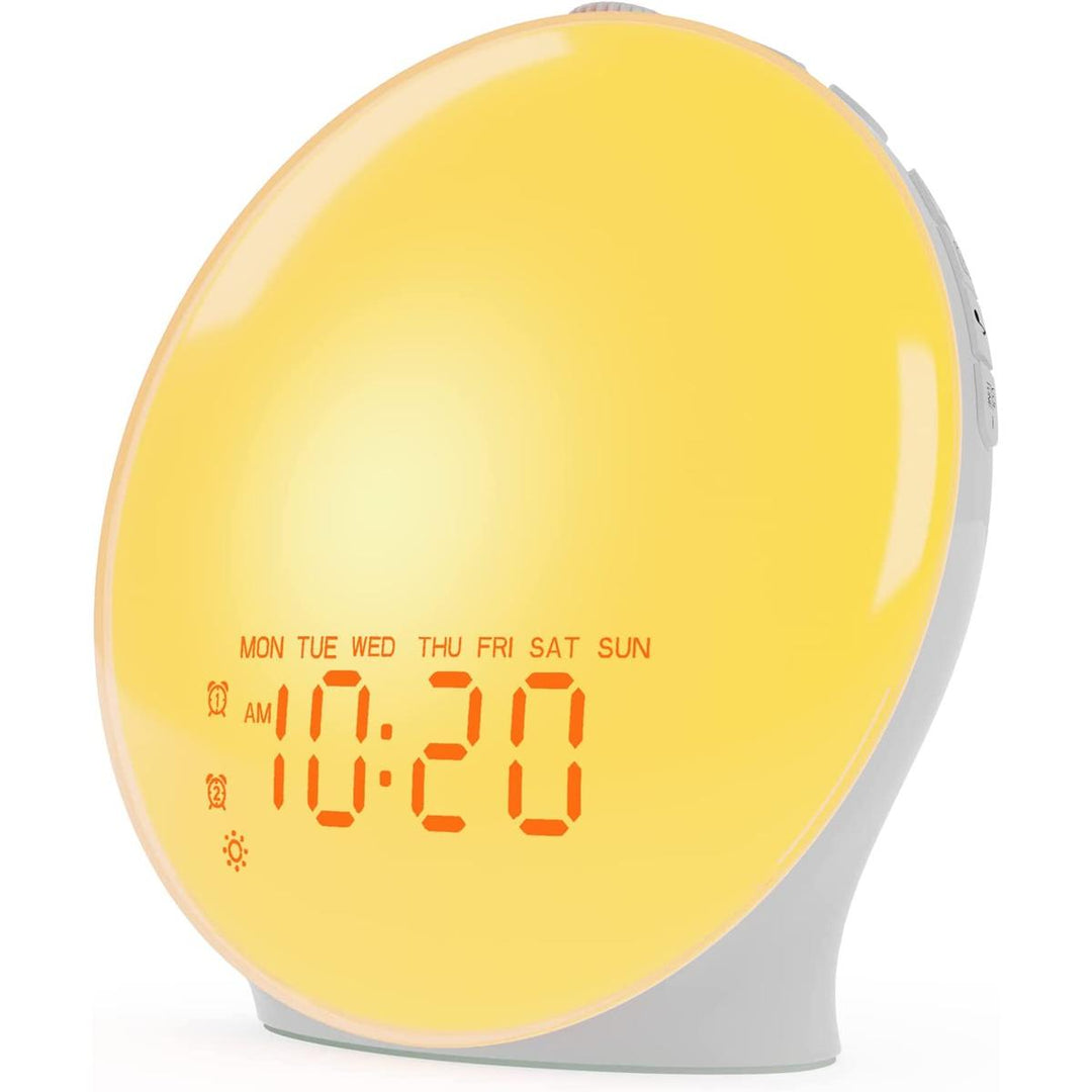 Sunrise Kids Alarm: Dual, FM, Snooze & Sounds - DOKUTRONIX