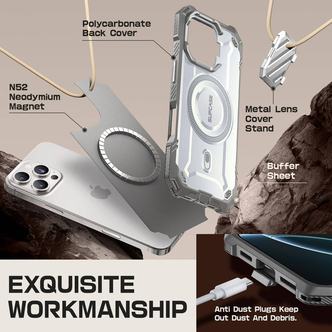 SUPCASE iPhone 16 Pro Rugged Kickstand Case - DOKUTRONIX