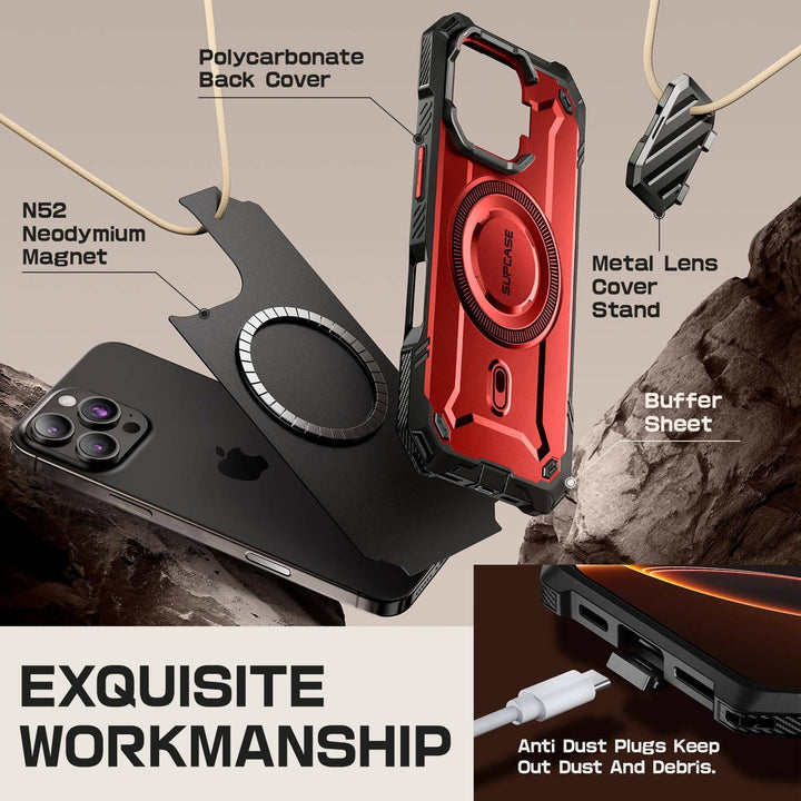 SUPCASE iPhone 16 Pro Rugged Kickstand Case - DOKUTRONIX