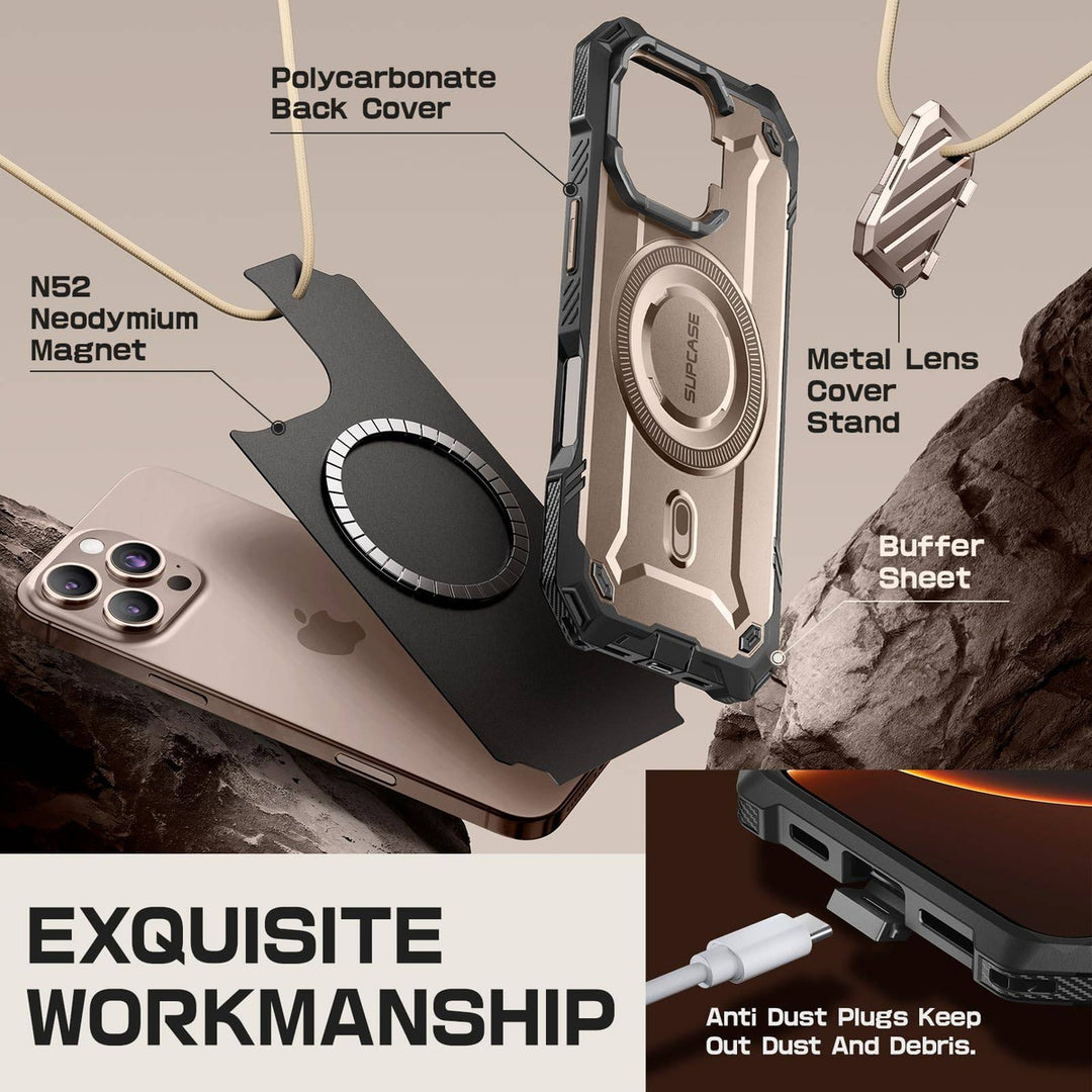 SUPCASE iPhone 16 Pro Rugged Kickstand Case - DOKUTRONIX