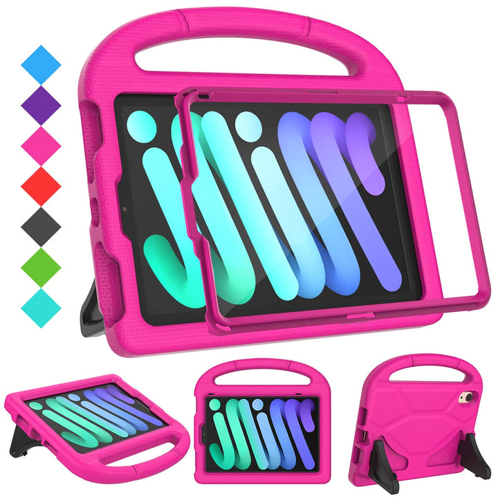 SUPLIK iPad Mini Kids Case - Pink Shockproof Cover - DOKUTRONIX