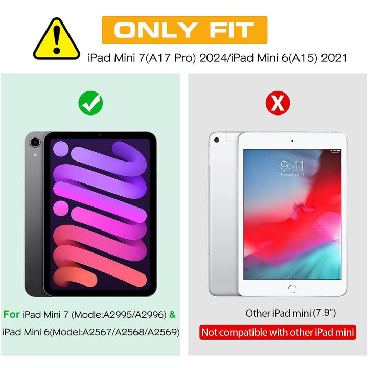 SUPLIK Kids iPad Mini 6/7 Durable Case & Stand - DOKUTRONIX