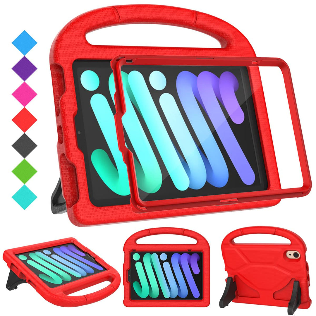 SUPLIK Kids iPad Mini 6/7 Durable Case & Stand - DOKUTRONIX