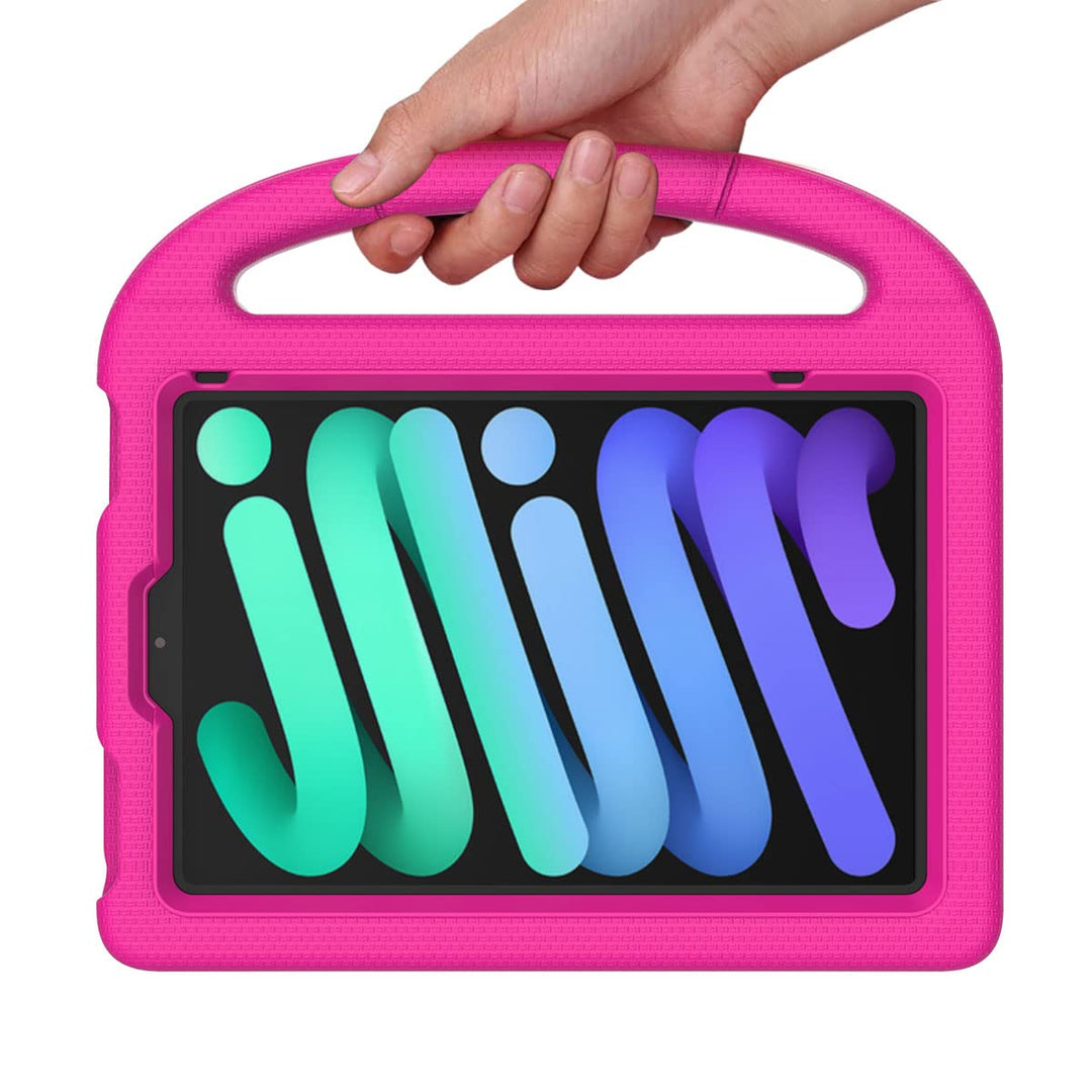 SUPLIK iPad Mini Kids Case - Pink Shockproof Cover - DOKUTRONIX