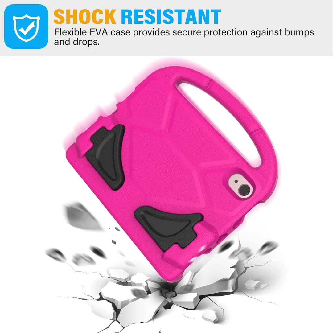 SUPLIK iPad Mini Kids Case - Pink Shockproof Cover - DOKUTRONIX